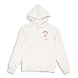 Men Sweatshirts - Jordan Psg - Birch Heather-Midnight Navy-Midnight Navy