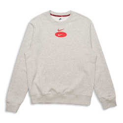 Men Sweatshirts - Nike Sl Bb - Grey Heather-Grey Heather