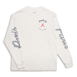 Men T-Shirts - Jordan Psg - Birch Heather-Birch Heather