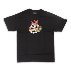 Men T-Shirts - Carrots For Every Living Thing - Black-Black