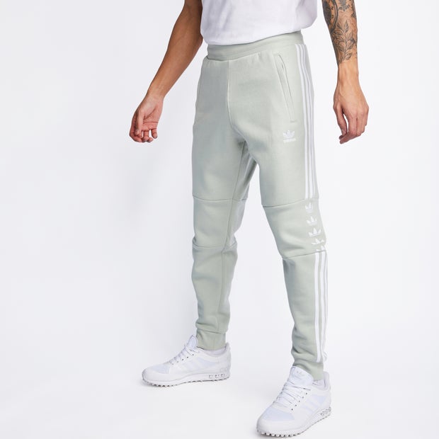 Image of Adidas Originals Trefoils Stripes Cuffed Pant - Uomo Pantaloni