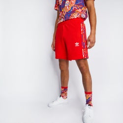 Homme Shorts - adidas Originals All Over Print Short - Red-Red