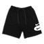 Nike Swoosh - Men Shorts Black-Summit White