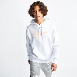 Herren Hoodies - Nike 3D Swoosh Over The Head Hoody - White-White