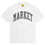 Market Arc Puff Print - Men T-Shirts Ash-Ash
