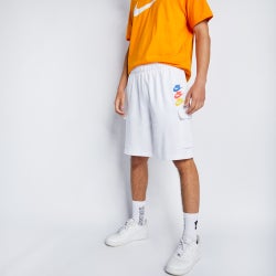 Uomo Shorts - Nike T100 Sport - White-White