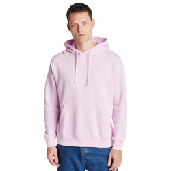 Herren Hoodies - Nike Club Fleece - Pink Foam-Pink Foam-White