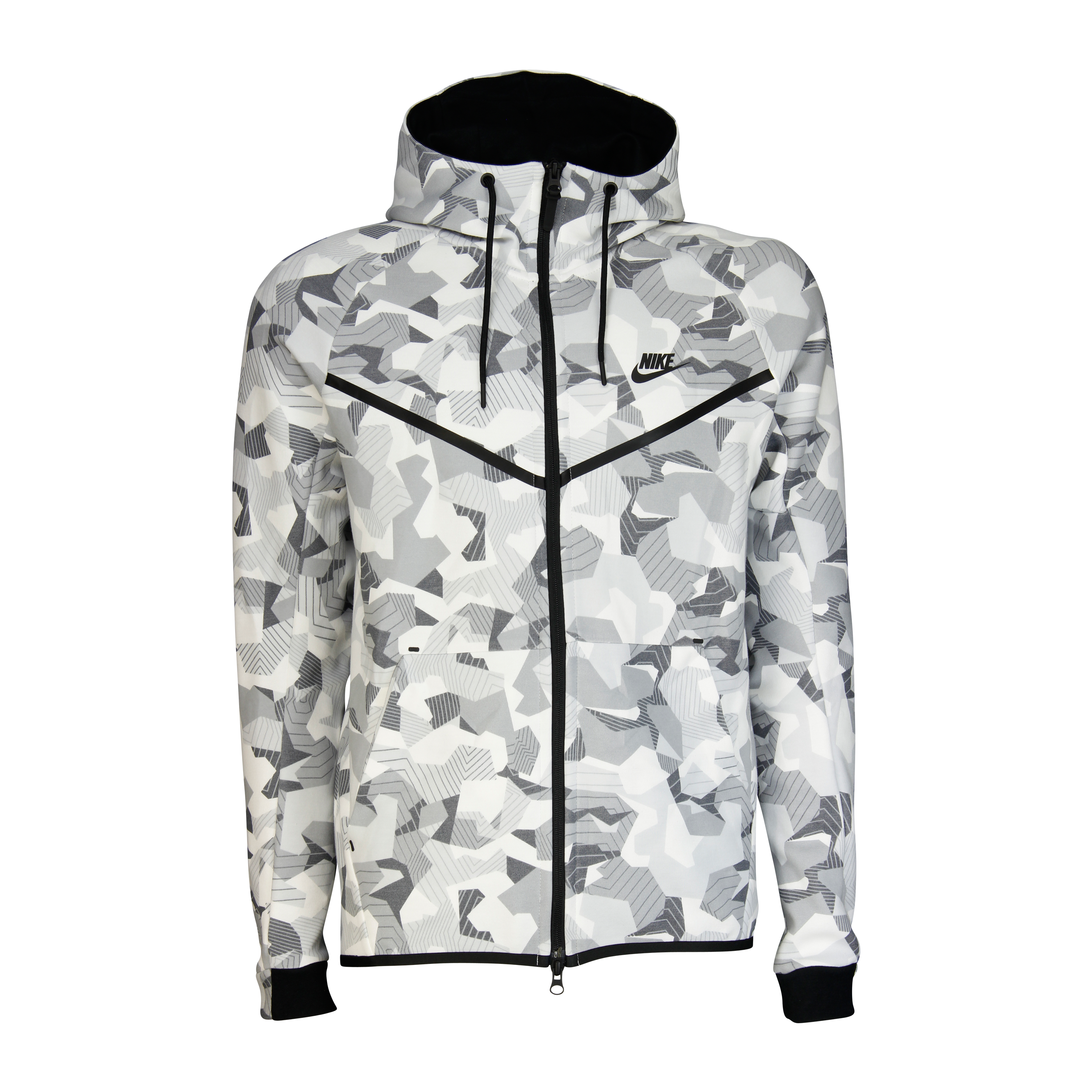 nike tech fleece camo white