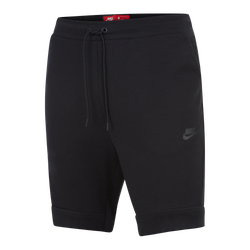 Uomo Shorts - Nike Tech Fleece - Black-Black-Black