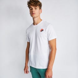 Men T-Shirts - Nike T100 - White-White