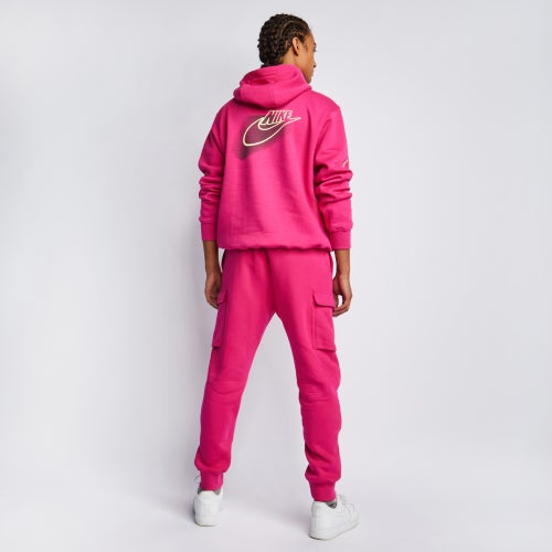 Mens pink nike tracksuit best sale