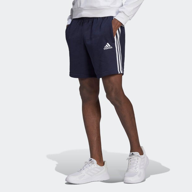 Adidas Essentials French Terry 3-Stripes - Heren Korte Broeken