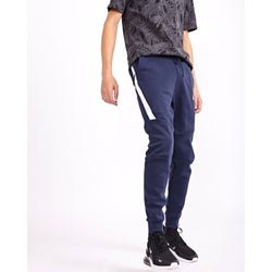 Men Pants - Nike Tech Fleece Jogger - Obsidian Blue-Obsidian Blue-Obsidian Blue