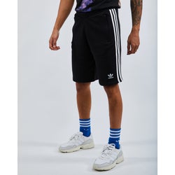 Homme Shorts - adidas 3 Stripes Originals Adicolor Shorts - Black-White-Black