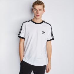 Homme T-Shirts - adidas Adicolor Classics 3-Stripes - White-White