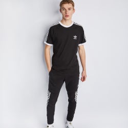 Homme T-Shirts - adidas Adicolor Classics 3-Stripes - Black-Black