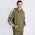 adidas Trefoil-stripes - Homme Hoodies Olive Green-Olive Green