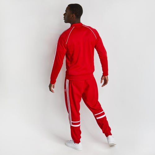 Adidas originals adicolor superstar track jacket in red cw1310 best sale