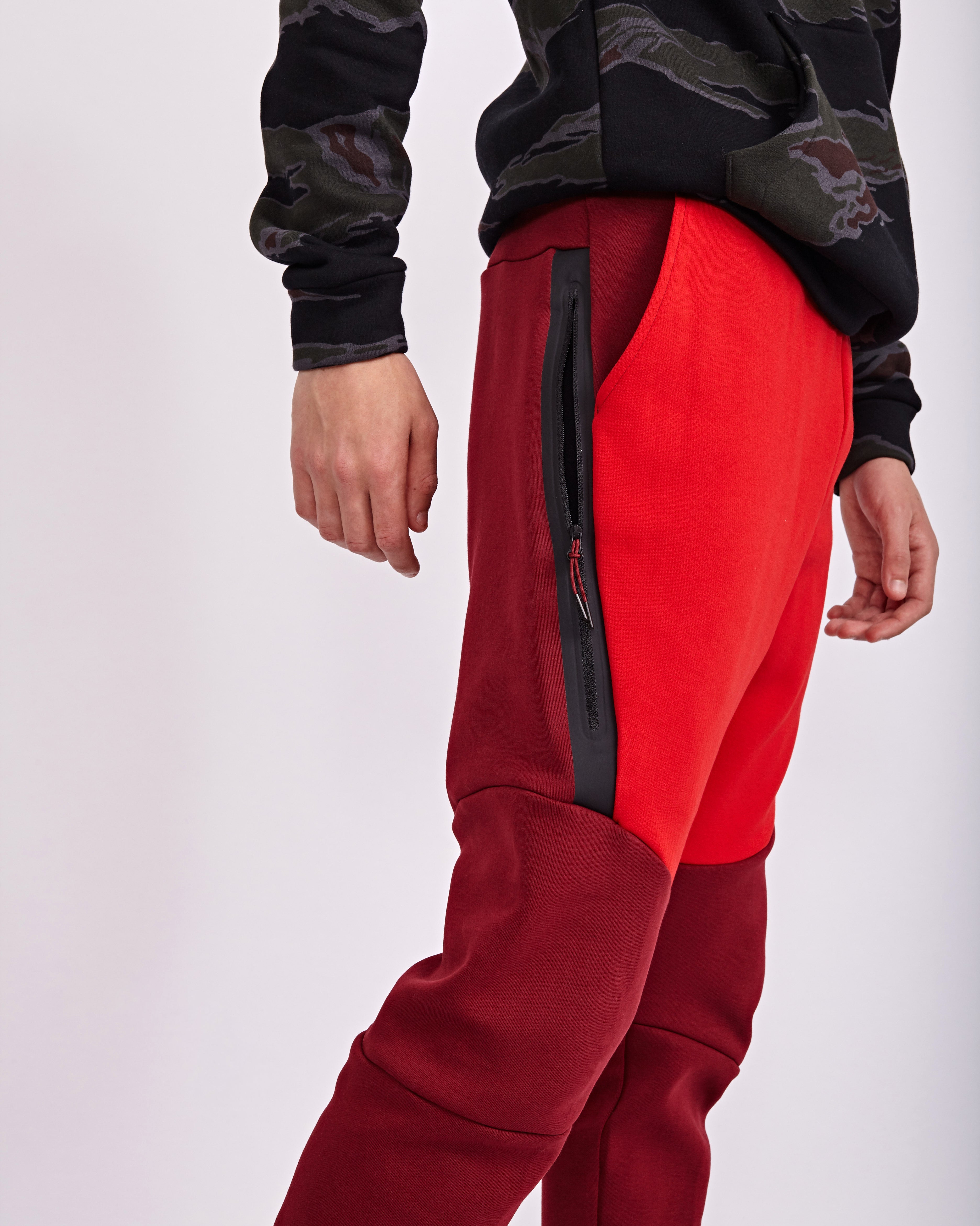 nike tech red pants