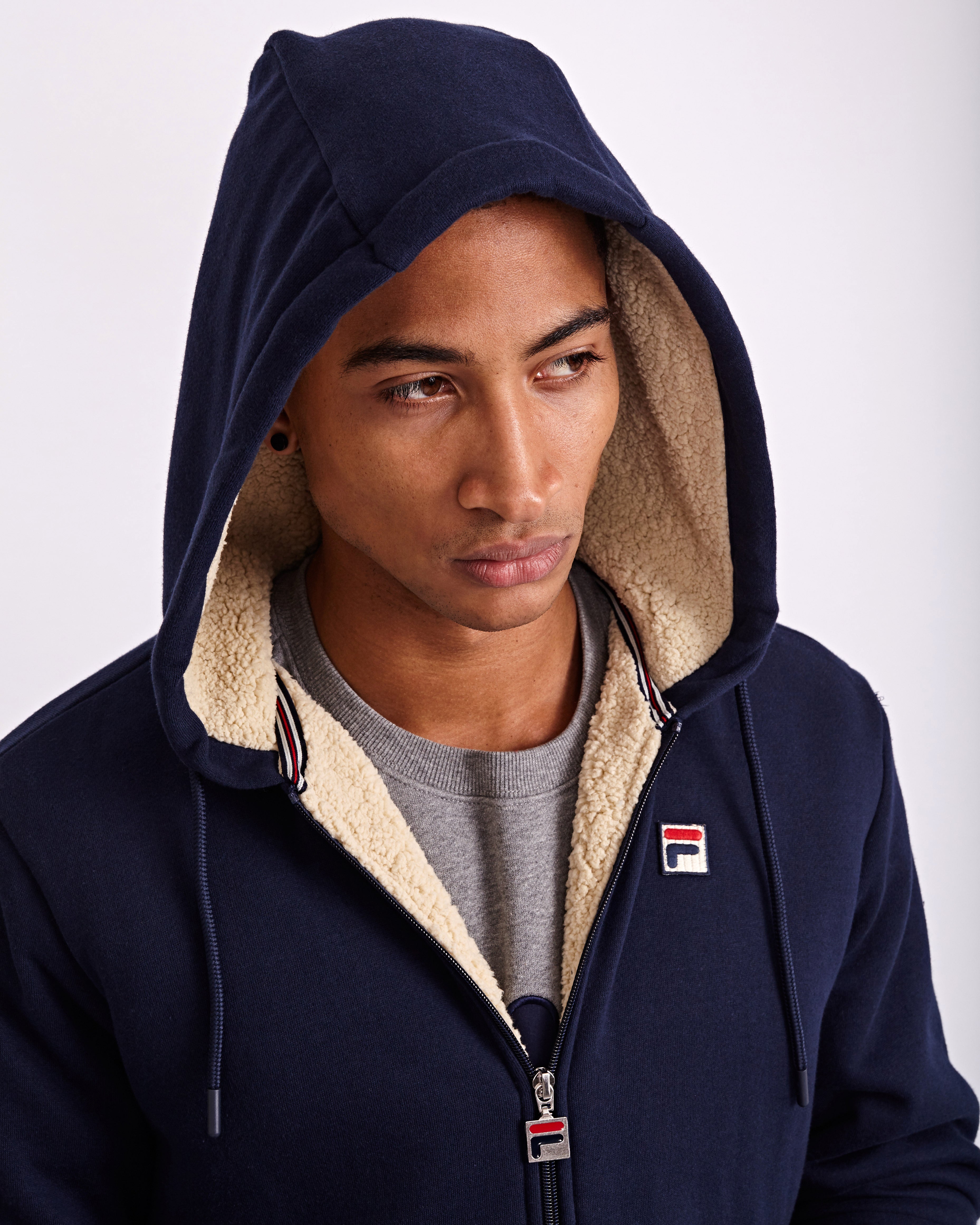 fila men's full zip hoodie jacket