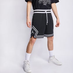 Men Shorts - Jordan Sport Dri-fit Diamond - Black-White-White