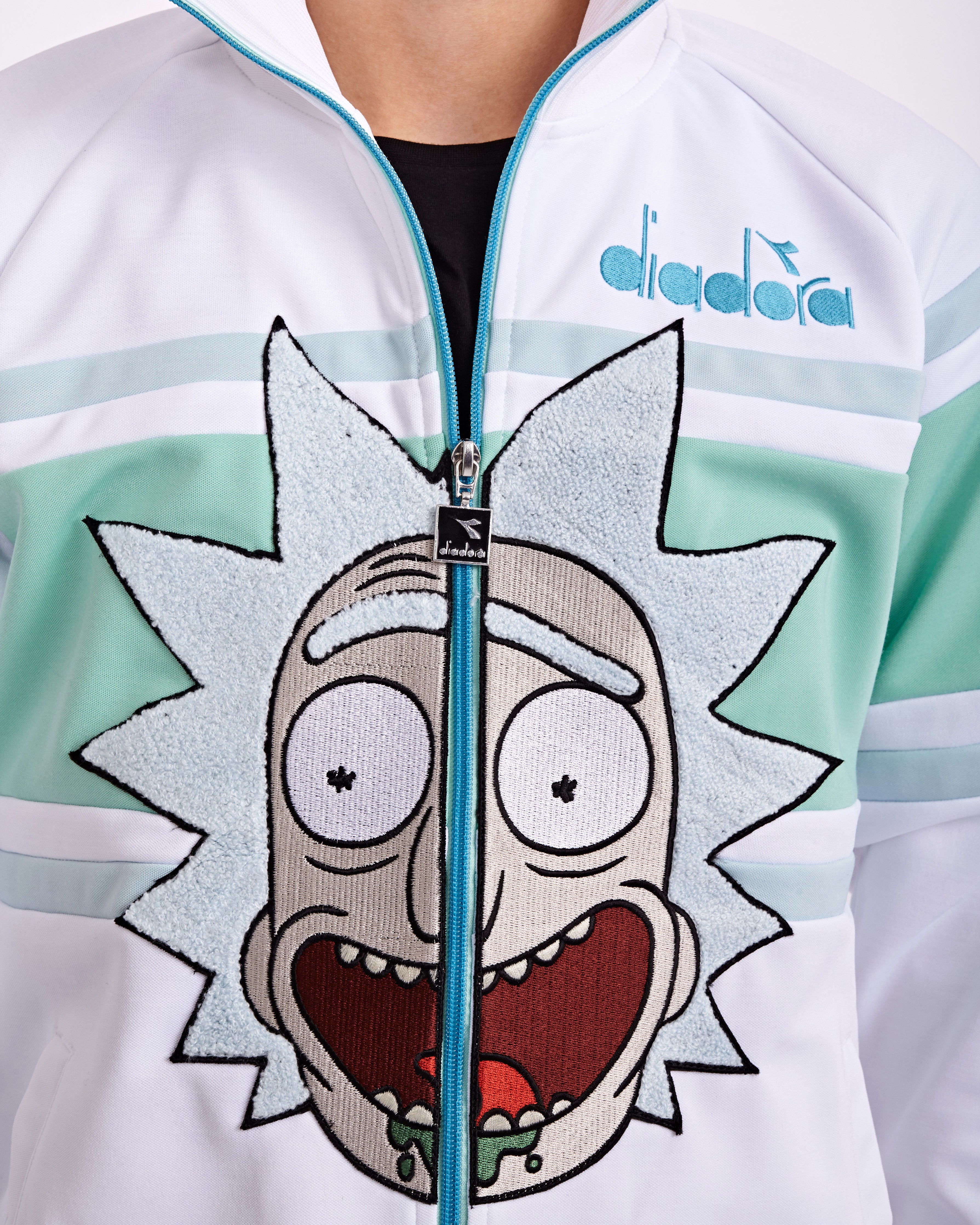 diadora rick and morty hoodie