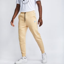 Men Pants - Nike Tech Fleece - Sesame-Lt Photo Blue