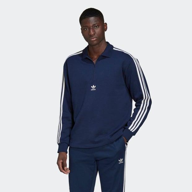 Adidas Adicolor 3-Stripes Long Sleeve Polo - Herren Sweatshirts