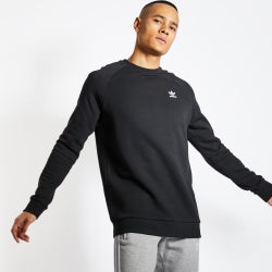 Men Sweatshirts - adidas Essential - Black-White-Black