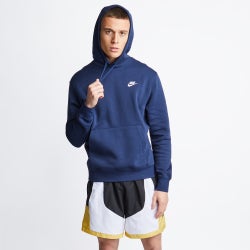 Men Hoodies - Nike Club - Midnight Navy-Midnight Navy