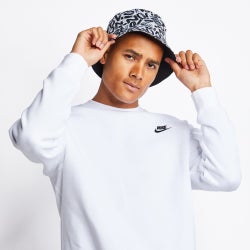 Herren Sweatshirts - Nike Club - White-Black