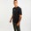 Nike Repeat - Men T-Shirts Black-Silver-Black
