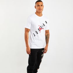 Men T-Shirts - Jordan Stretch - White-Black