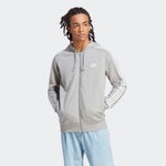 Medium Grey Heather-White