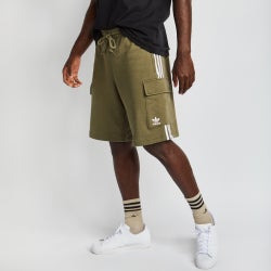 Homme Shorts - adidas Adicolor Classics 3-Stripes - Olive Strata-Olive Strata