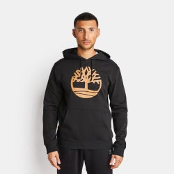 Homme Hoodies - Timberland Core Tree Logo - Black-Wheat Boot