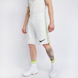 Homme Shorts - Nike Repeat - Summit White-Black