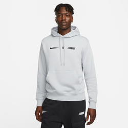 Homme Hoodies - Nike T100 - Wolf Grey-Wolf Grey