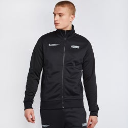 Homme Vestes Zippees - Nike T100 - Black-Black