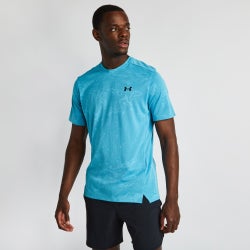 Uomo T-Shirts - Under Armour Essentials - Glacier Blue-Black
