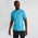 Under Armour Essentials - Uomo T-Shirts Glacier Blue-Black