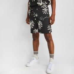 Men Shorts - Project X Paris Signature - Black-Black