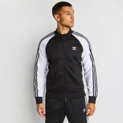 Herren Track Tops - adidas Adicolor Classics Superstar Track Top - Black-White-White