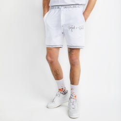 Homme Shorts - Project X Paris Signature - White-White
