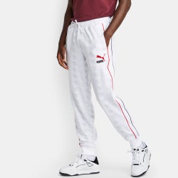 Herren Hosen - Puma T7 Aop - White-White