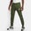 Puma Essentials+ Tape - Men Pants Dark Green-Dark Green