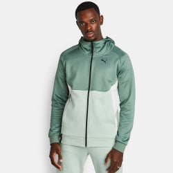 Hombre Hoodies - Puma Pumatech - Green Fog-Green Fog