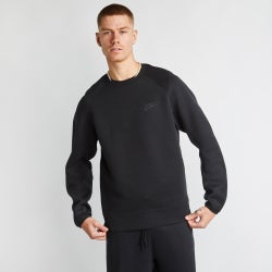 Hombre Sweatshirts - Nike Tech Fleece - Black-Black