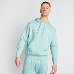 Uomo Hoodies - Nike Club - Mineral-Mineral-White