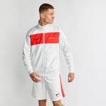 Summit White-Lt Crimson